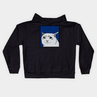 Unhappy Cat Meme Kids Hoodie